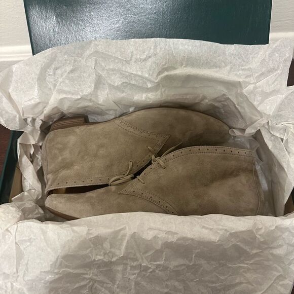 Paul Green EUC Handmade  7,5 US/5 UK/ 38Europe  Suede chukka  Boots Lace up - Picture 16 of 16